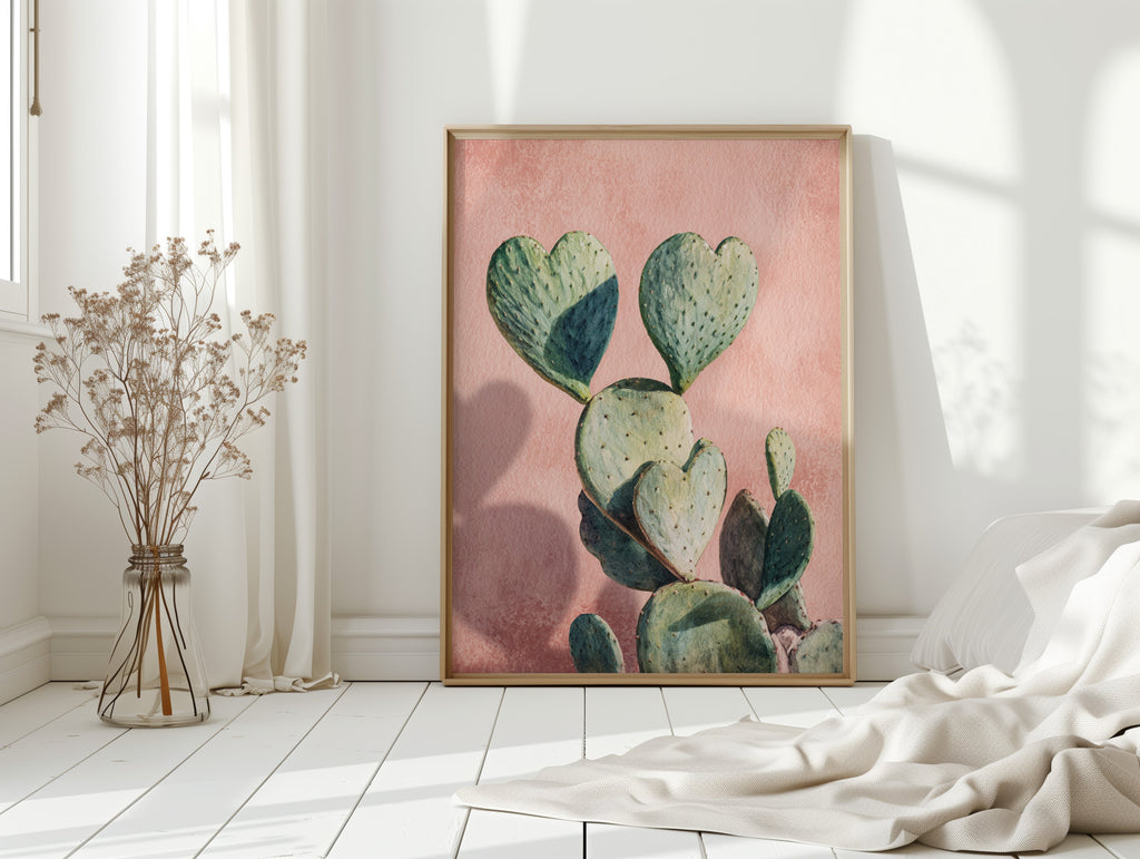 Hearts Amidst the Desert Bloom