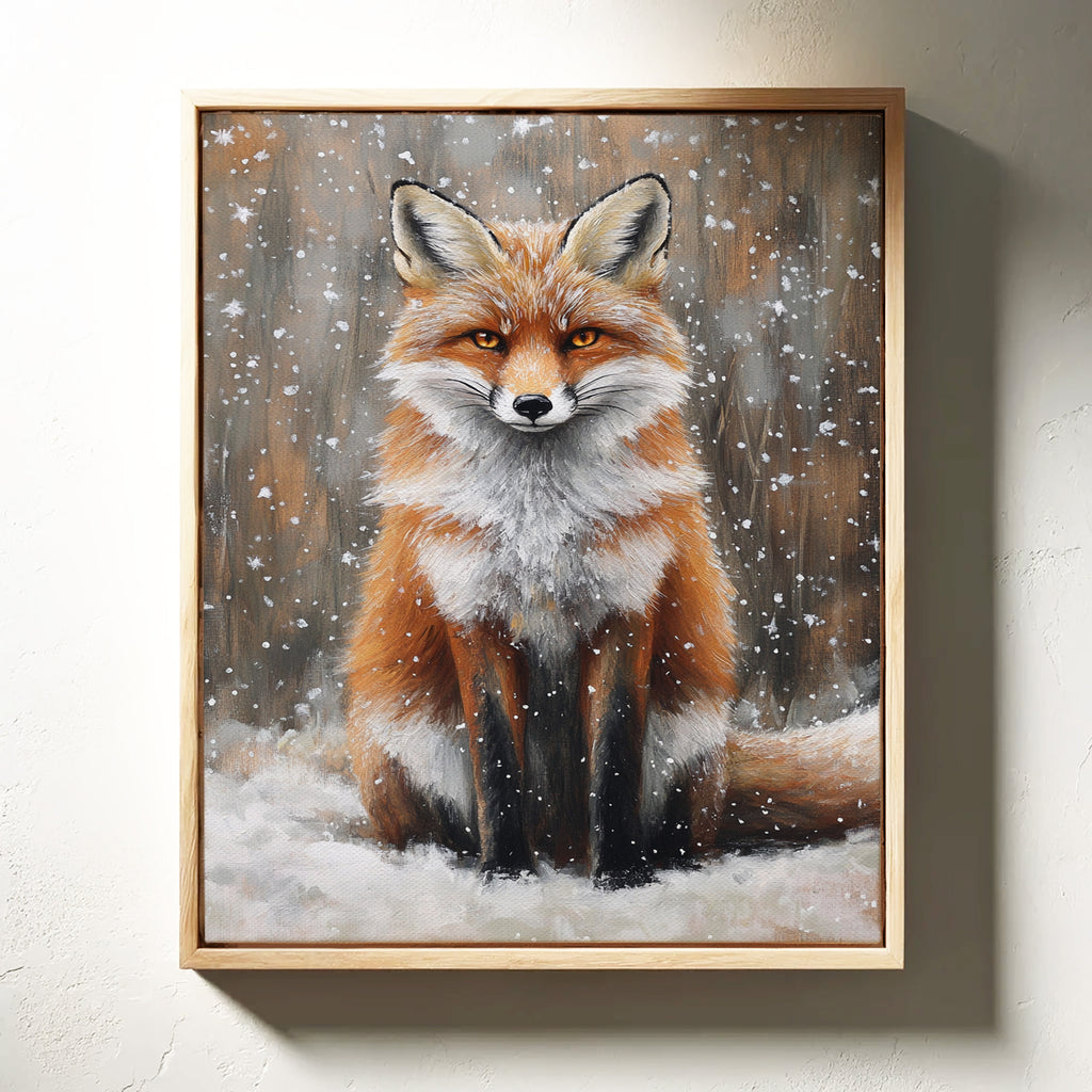 Crimson Snow Fox