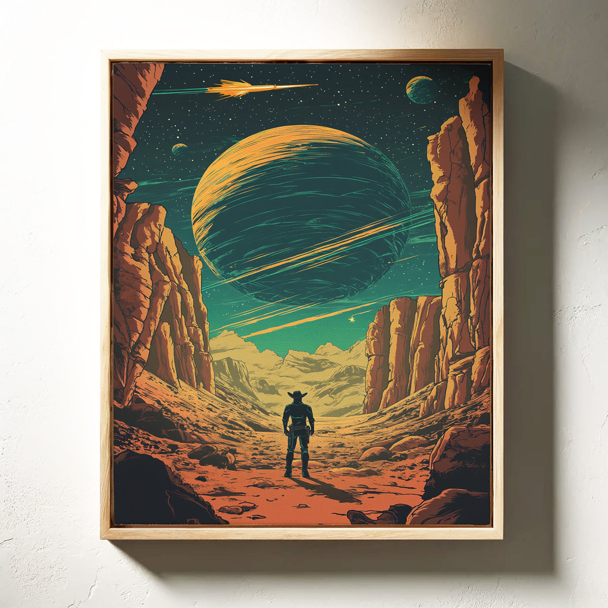 Starlit Wanderer's Path