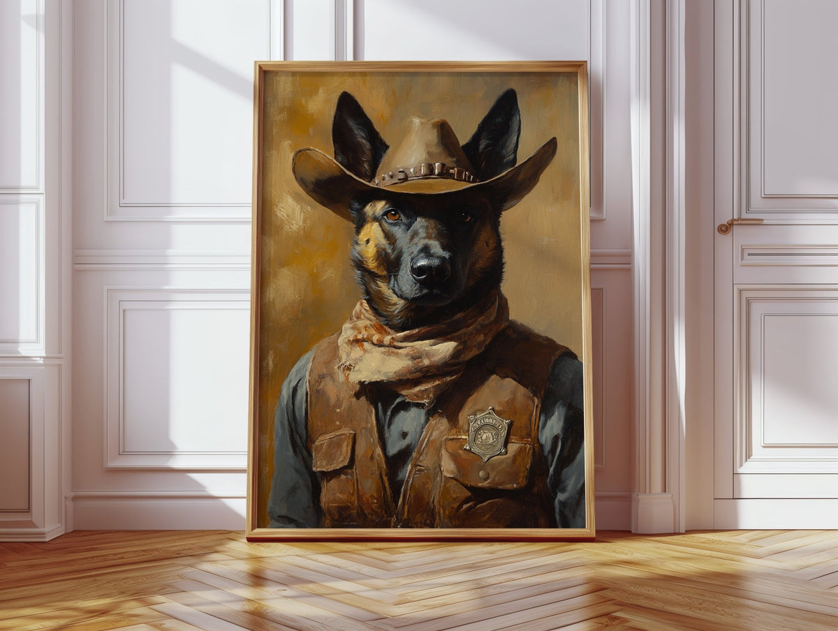 German Shepherd Desert Marshal - Quarter Circle AK Boutique