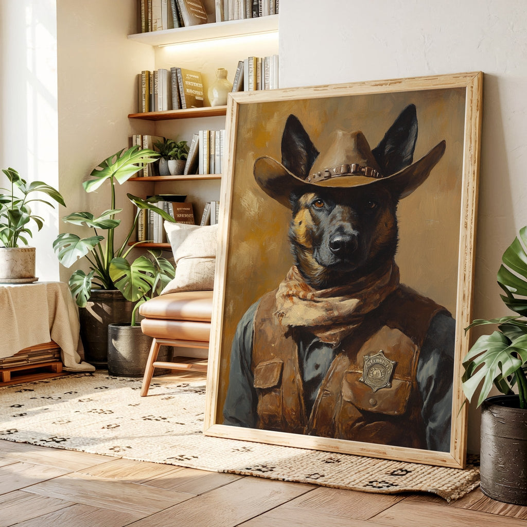 German Shepherd Desert Marshal - Quarter Circle AK Boutique
