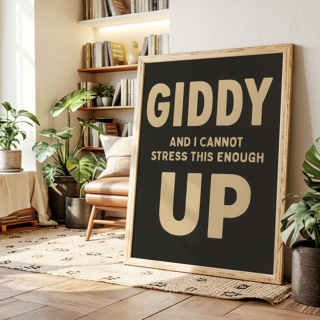 Giddy Up and I Cannot Stress This Enough - Quarter Circle AK Boutique