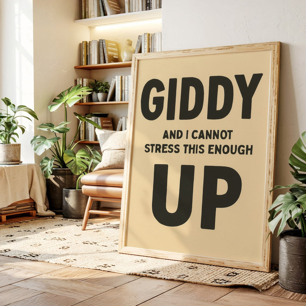 Giddy Up and I Cannot Stress This Enough Cream Edition - Quarter Circle AK Boutique