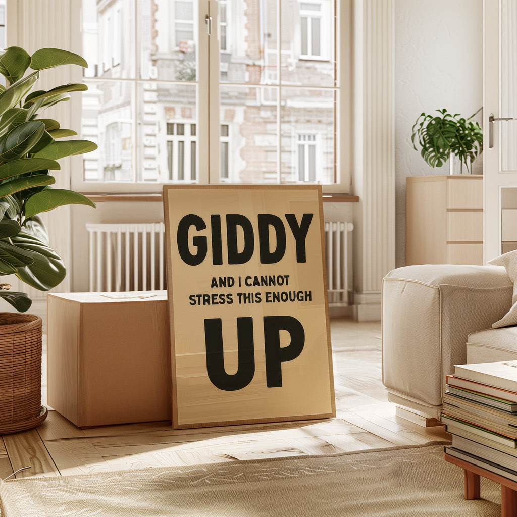 Giddy Up and I Cannot Stress This Enough Cream Edition - Quarter Circle AK Boutique