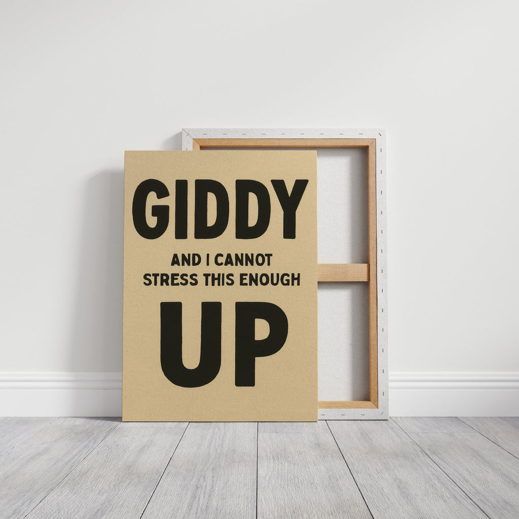 Giddy Up and I Cannot Stress This Enough Cream Edition - Quarter Circle AK Boutique
