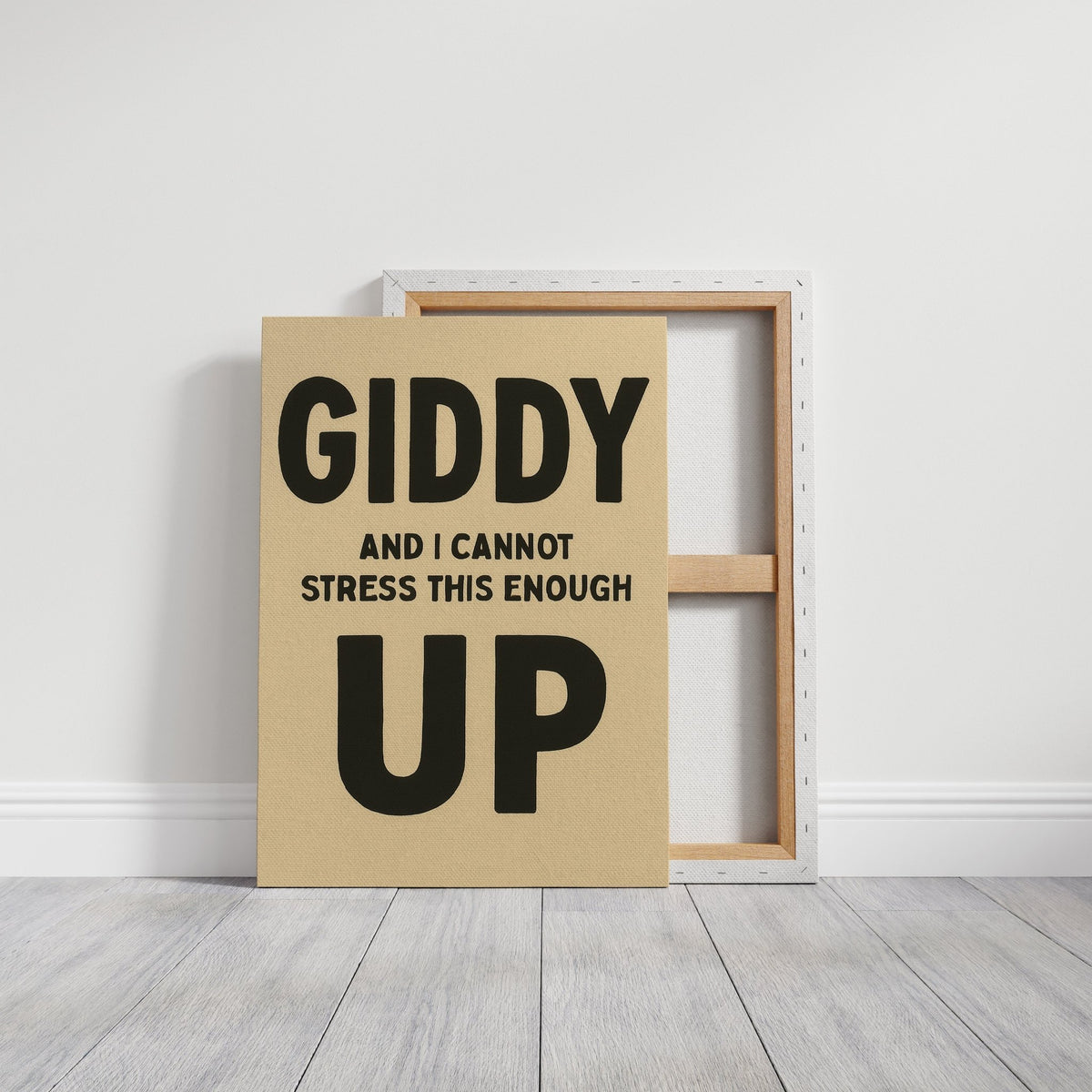 Giddy Up and I Cannot Stress This Enough Cream Edition - Quarter Circle AK Boutique