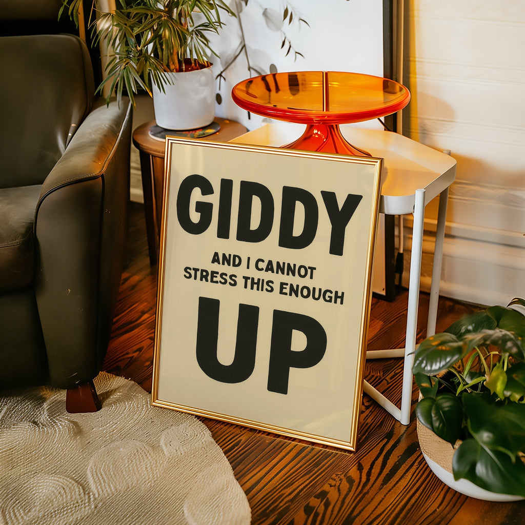 Giddy Up and I Cannot Stress This Enough Cream Edition - Quarter Circle AK Boutique