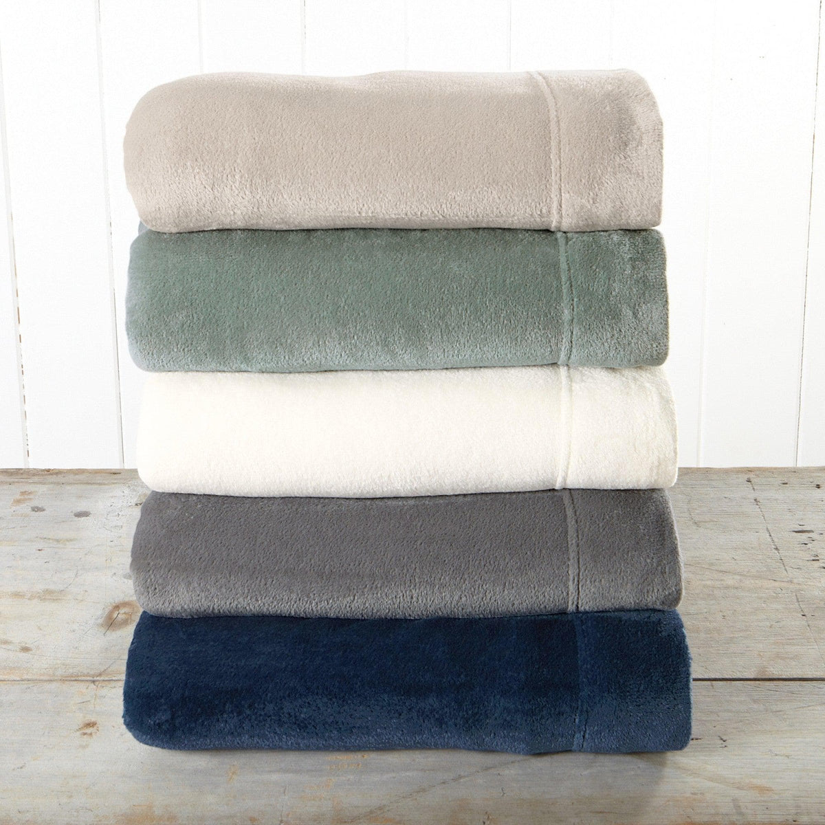 Solid Plush Sheet - Velvet Luxe Collection
