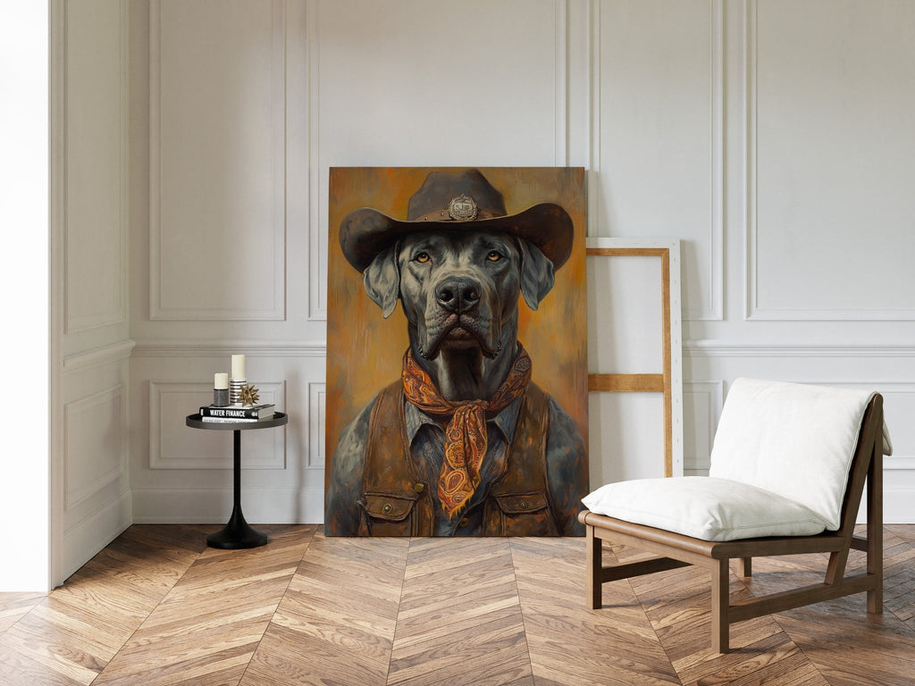 Great Dane of the Dustlands - Quarter Circle AK Boutique