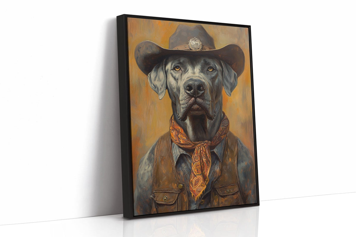 Great Dane of the Dustlands - Quarter Circle AK Boutique