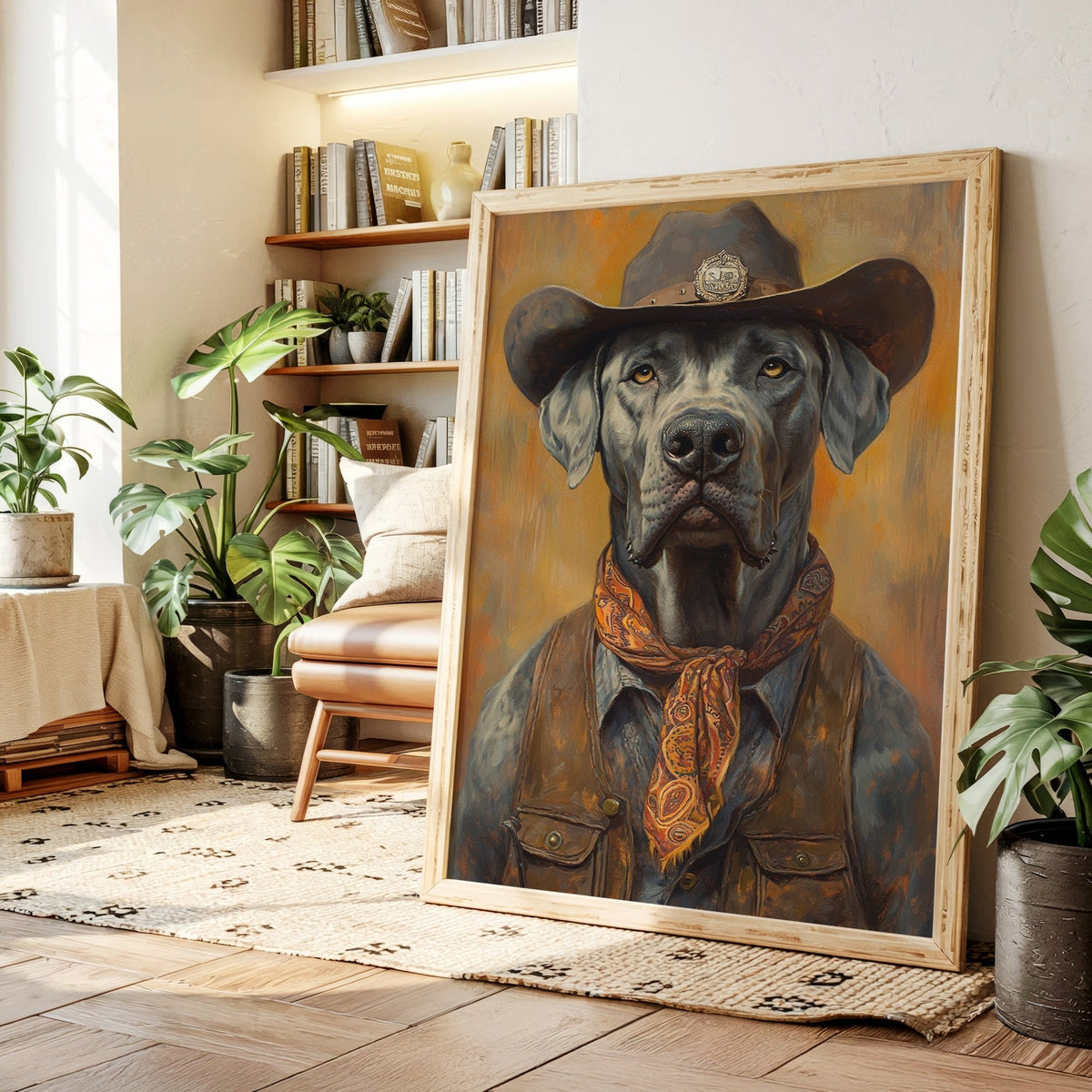 Great Dane of the Dustlands - Quarter Circle AK Boutique