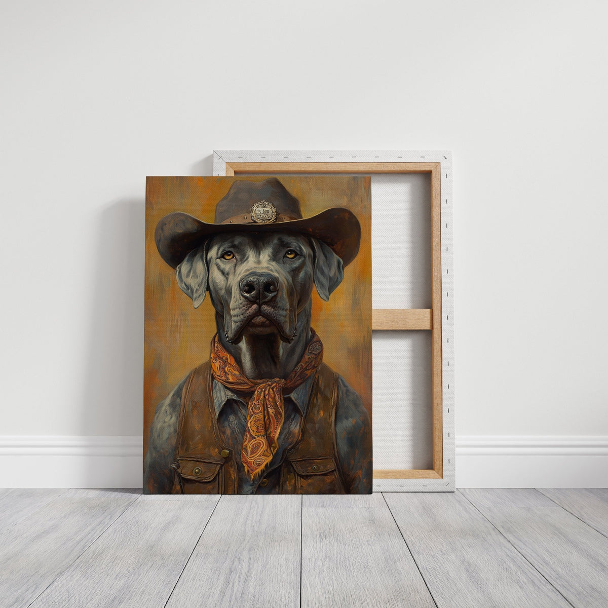 Great Dane of the Dustlands - Quarter Circle AK Boutique