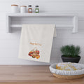 "Happy Fall Y'all!" Autumn Kitchen Tea Towels, Cozy Fall Home Decor, Thanksgiving Gift, Welcome to Fall Y'all, Farmhouse Style Kitchen Linen - Quarter Circle AK Boutique