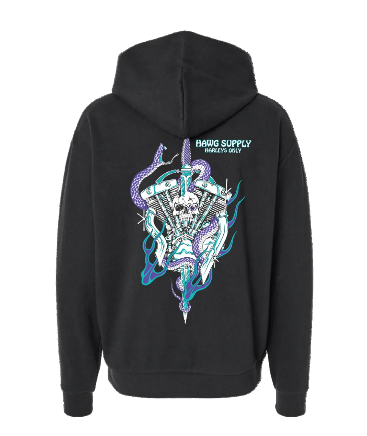 "Harley’s Only" MidWeight Hoodie 8.5oz