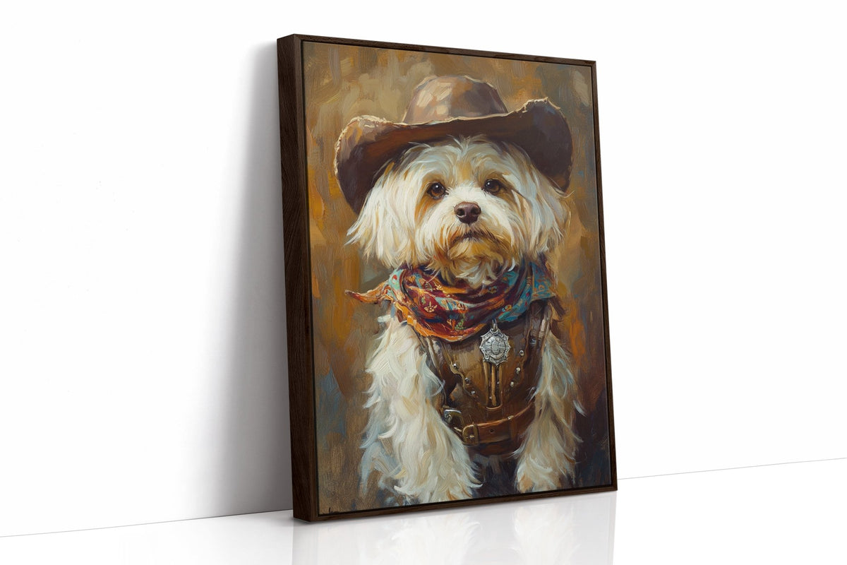 Havanese Western Outlaw - Quarter Circle AK Boutique