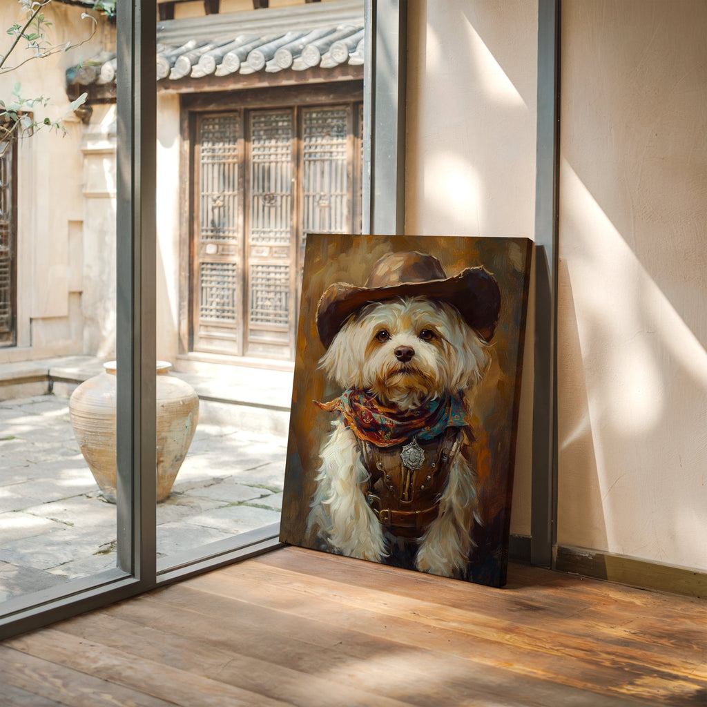 Havanese Western Outlaw - Quarter Circle AK Boutique