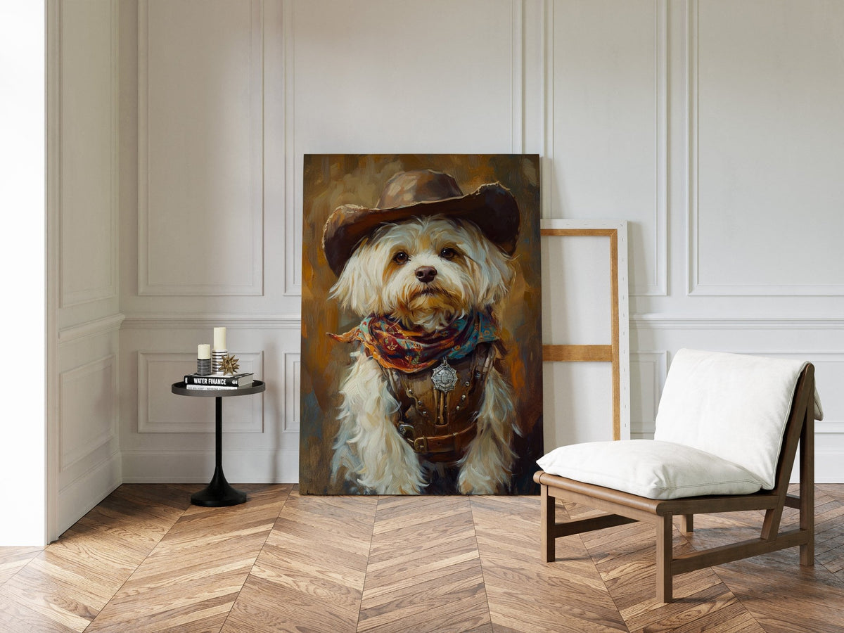 Havanese Western Outlaw - Quarter Circle AK Boutique
