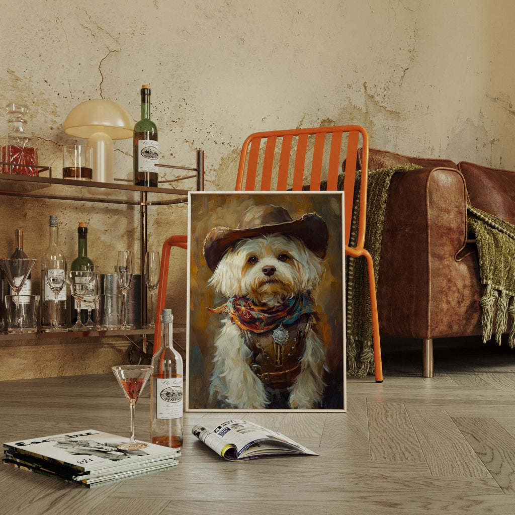 Havanese Western Outlaw - Quarter Circle AK Boutique
