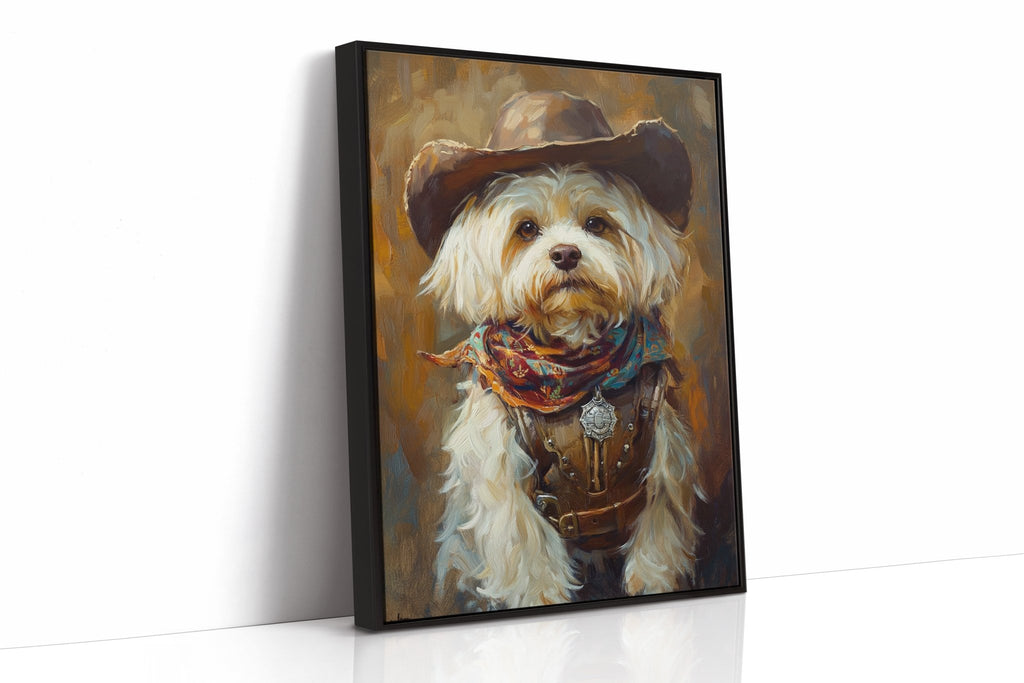Havanese Western Outlaw - Quarter Circle AK Boutique