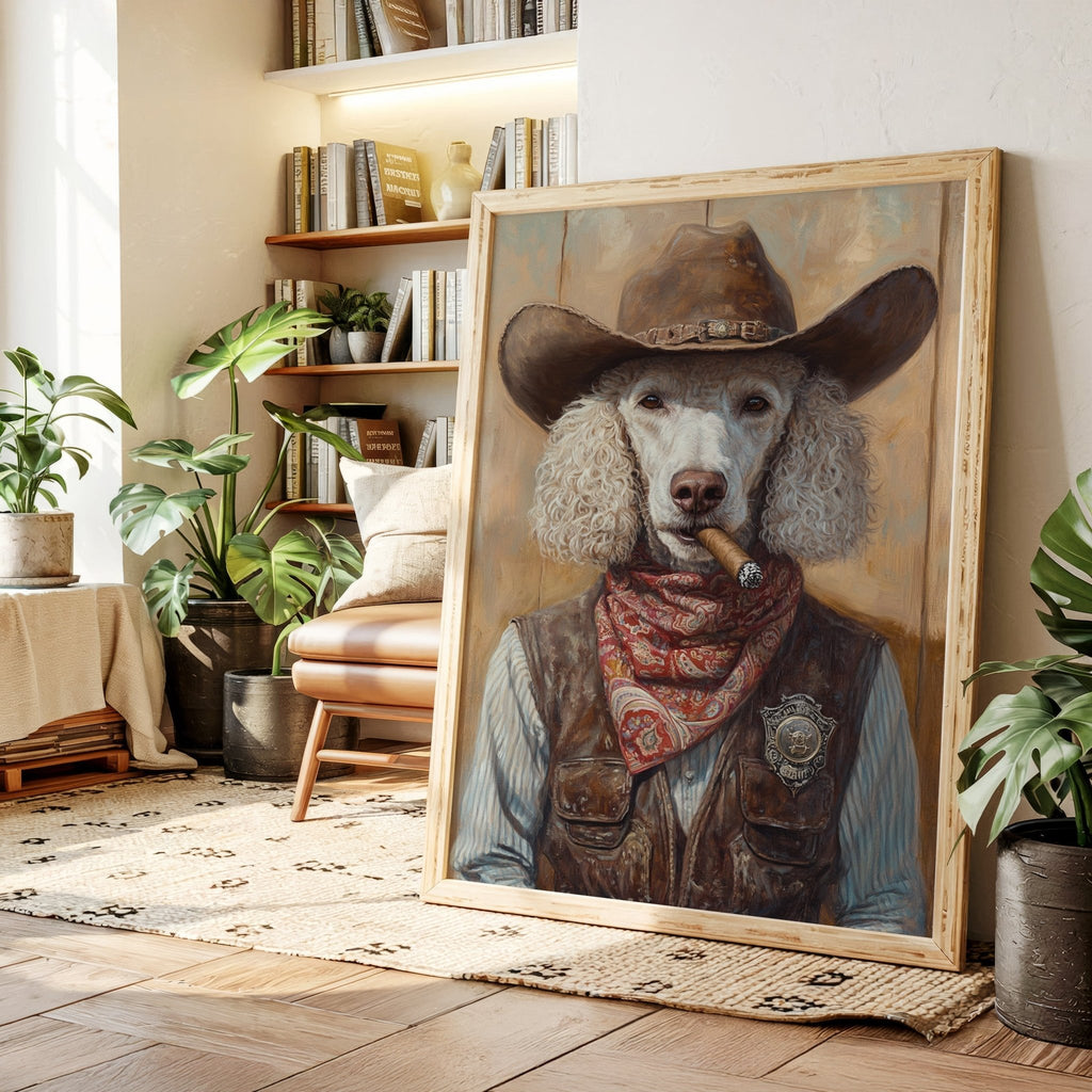High Noon Poodle Sheriff - Quarter Circle AK Boutique