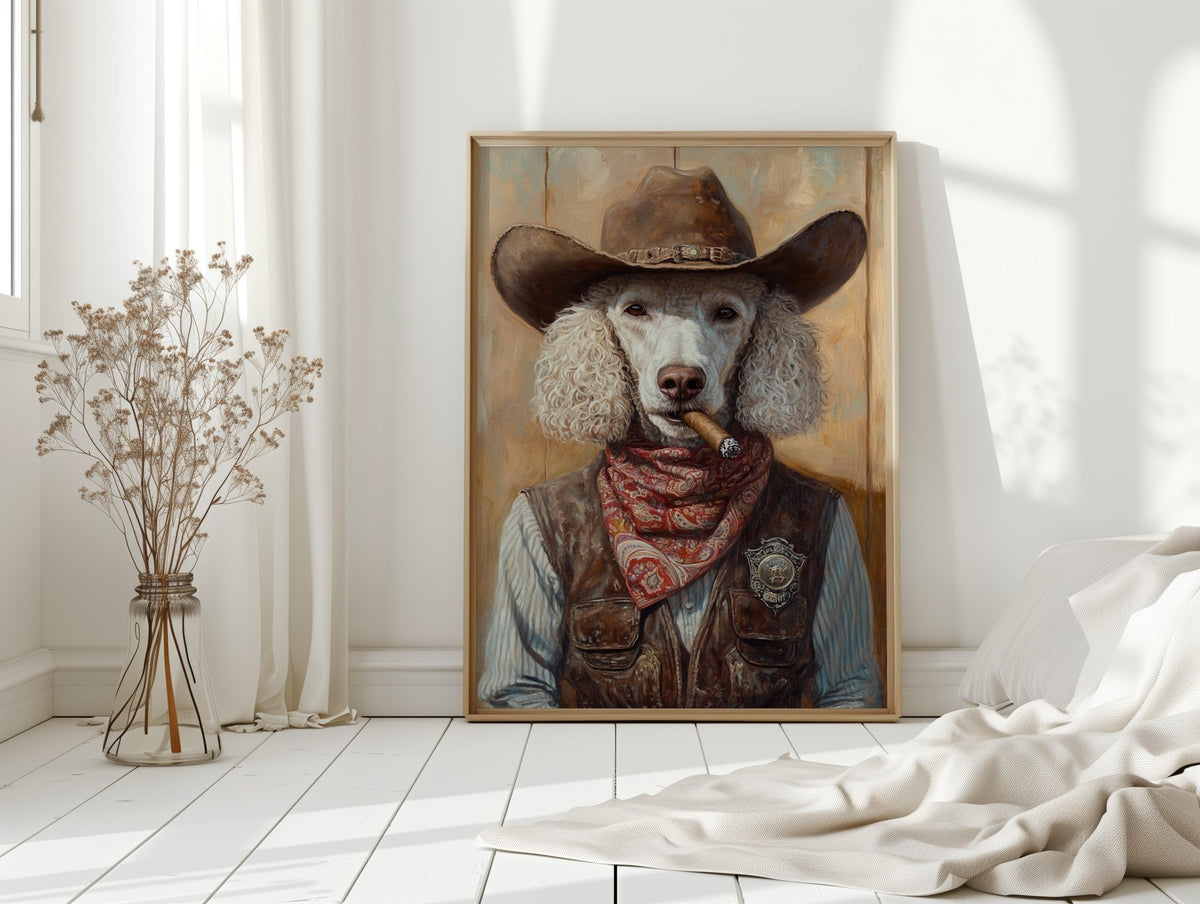 High Noon Poodle Sheriff - Quarter Circle AK Boutique