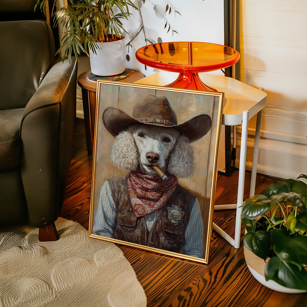 High Noon Poodle Sheriff - Quarter Circle AK Boutique