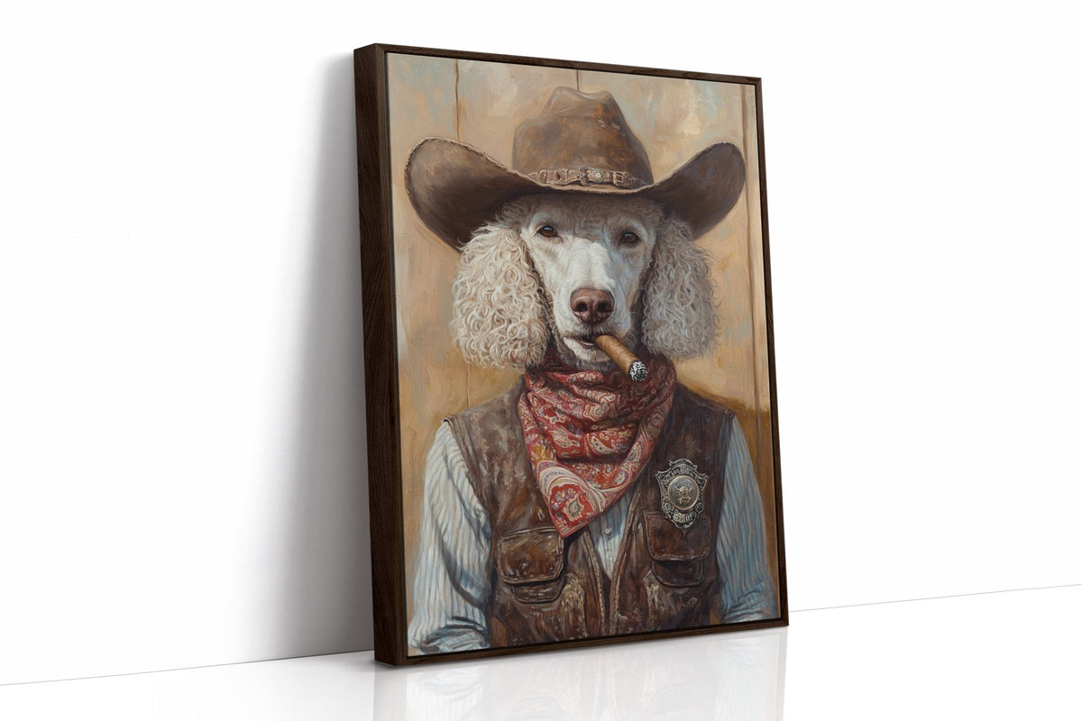 High Noon Poodle Sheriff - Quarter Circle AK Boutique