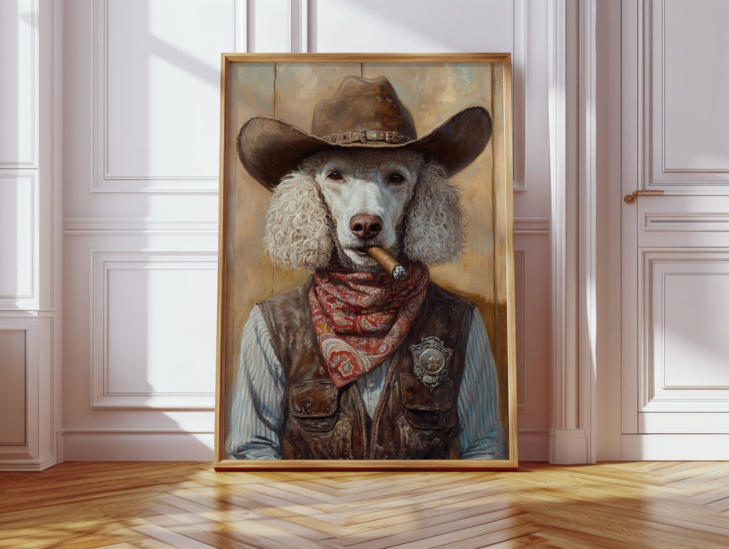 High Noon Poodle Sheriff - Quarter Circle AK Boutique