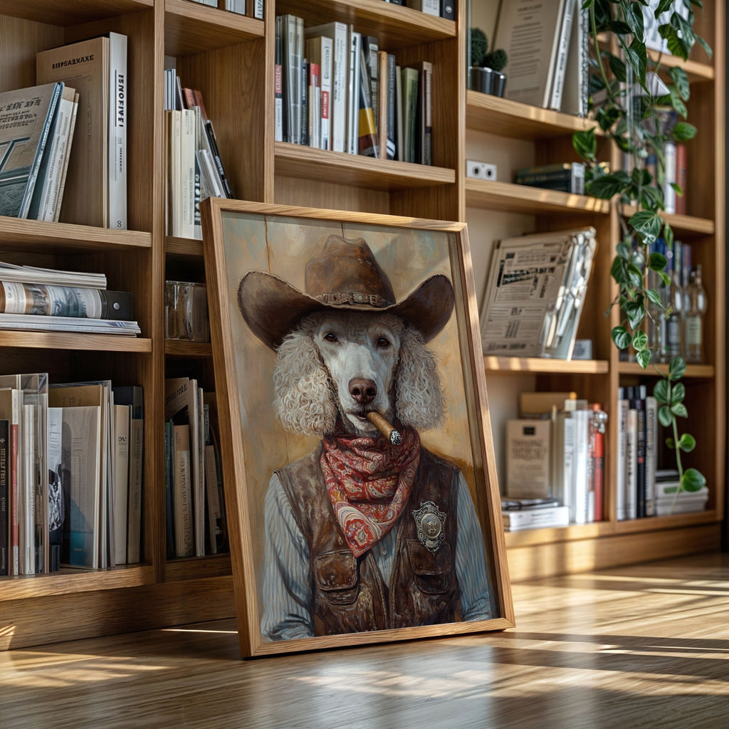 High Noon Poodle Sheriff - Quarter Circle AK Boutique