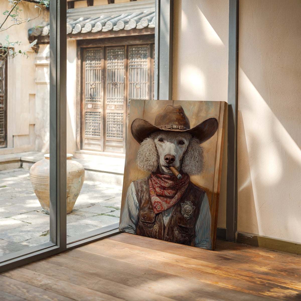 High Noon Poodle Sheriff - Quarter Circle AK Boutique