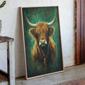 Highland Majesty in Emerald Light - Quarter Circle AK Boutique
