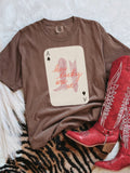 How lucky are we card tee or sweatshirt - Quarter Circle AK Boutique