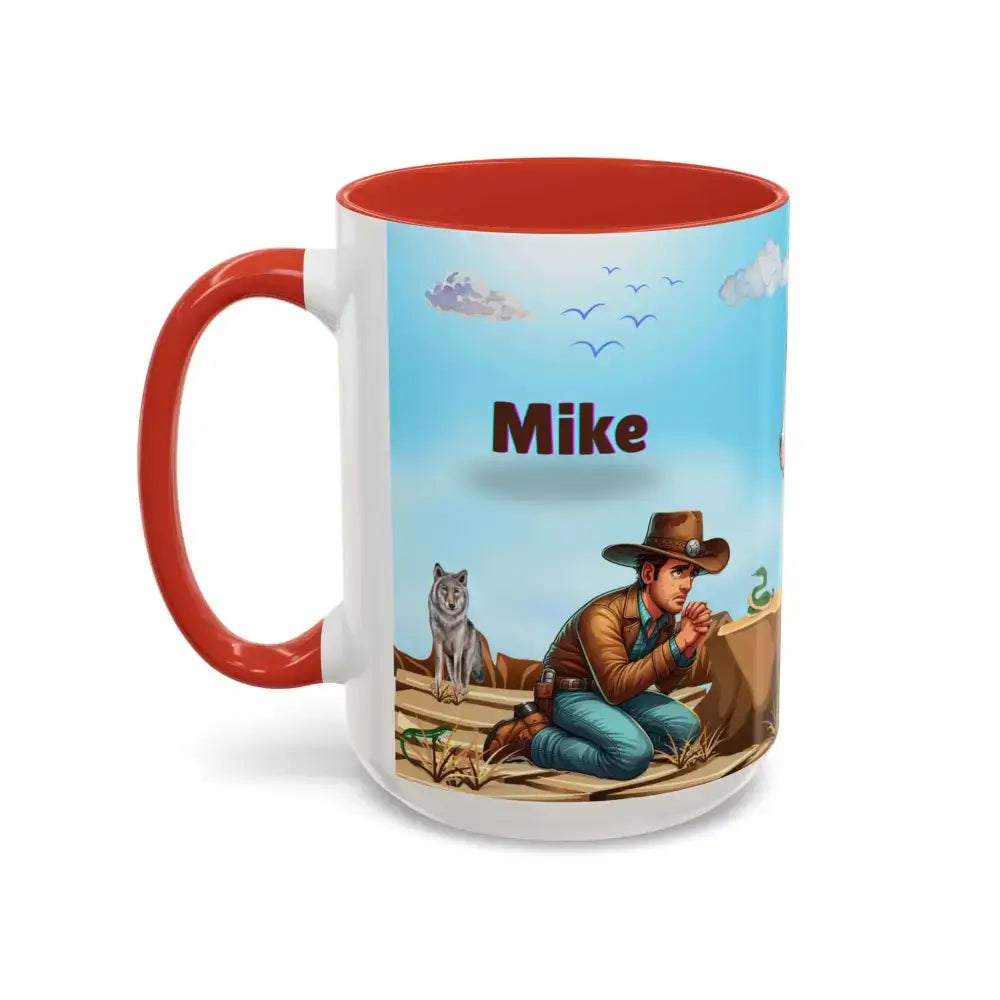 Humorous Cowboys Coffee Mug, Personalize Mugs, Western Cowboy Mug