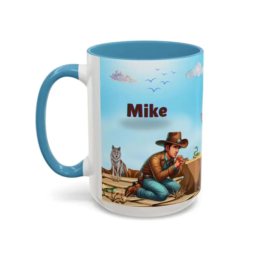 Humorous Cowboys Coffee Mug, Personalize Mugs, Western Cowboy Mug