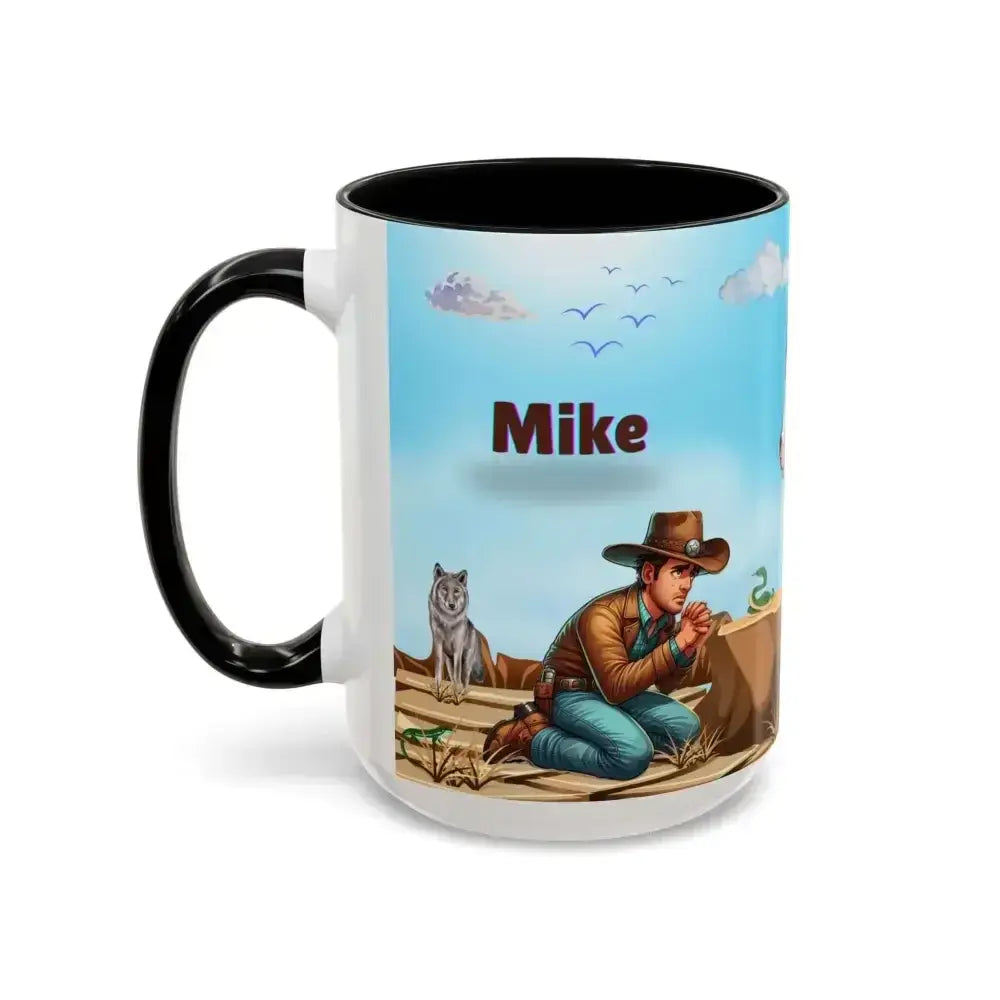 Humorous Cowboys Coffee Mug, Personalize Mugs, Western Cowboy Mug