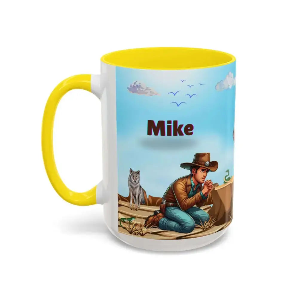 Humorous Cowboys Coffee Mug, Personalize Mugs, Western Cowboy Mug