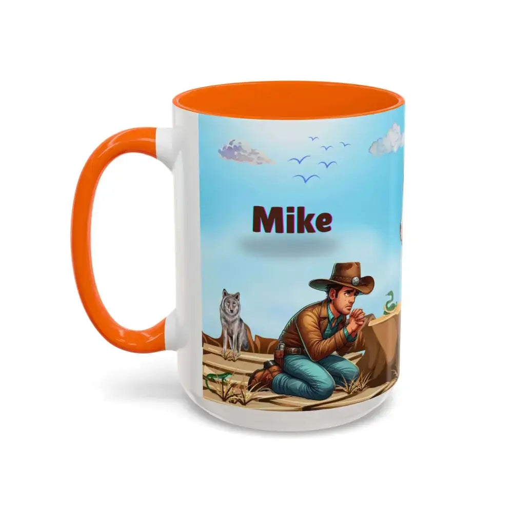 Humorous Cowboys Coffee Mug, Personalize Mugs, Western Cowboy Mug