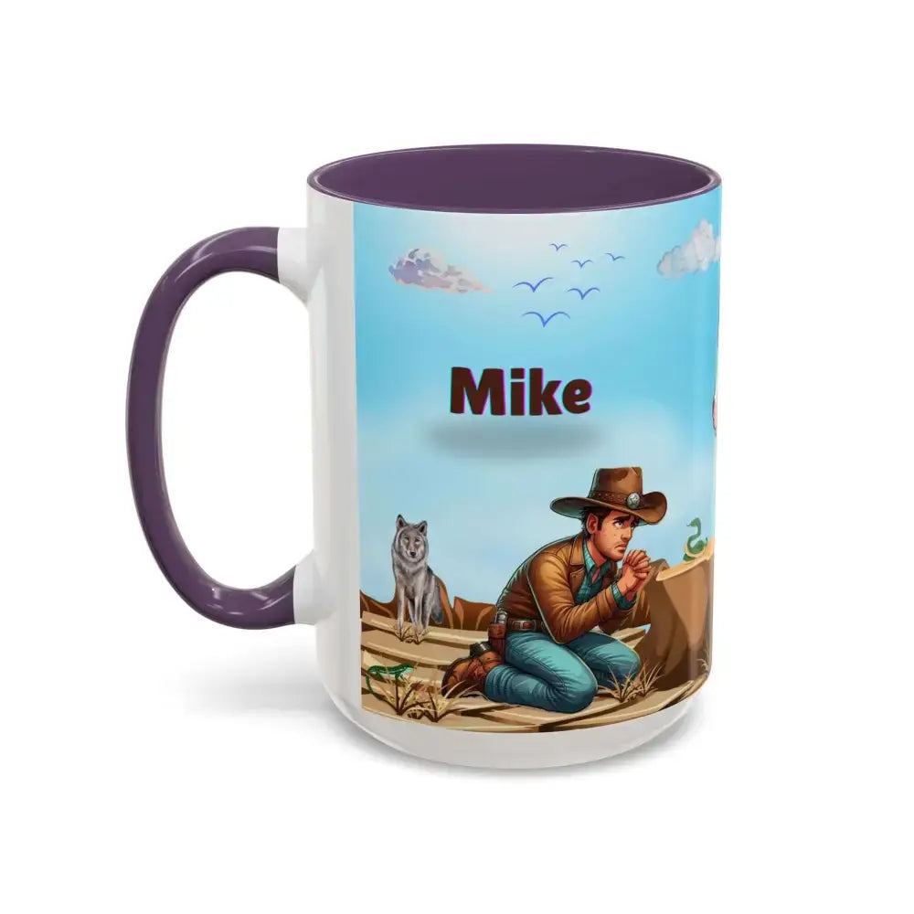 Humorous Cowboys Coffee Mug, Personalize Mugs, Western Cowboy Mug
