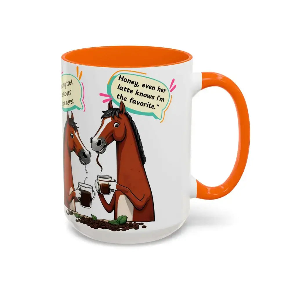 Humorous Horse Coffee Mug - Funny Gifts for Horse Lovers, 15oz