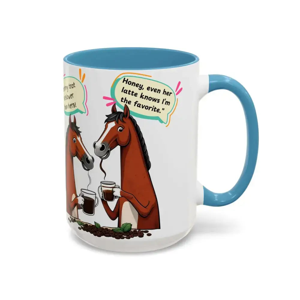 Humorous Horse Coffee Mug - Funny Gifts for Horse Lovers, 15oz