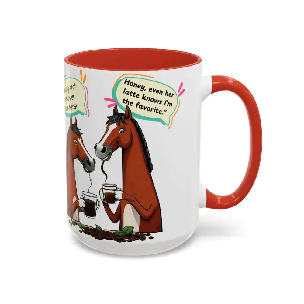 Humorous Horse Coffee Mug - Funny Gifts for Horse Lovers, 15oz