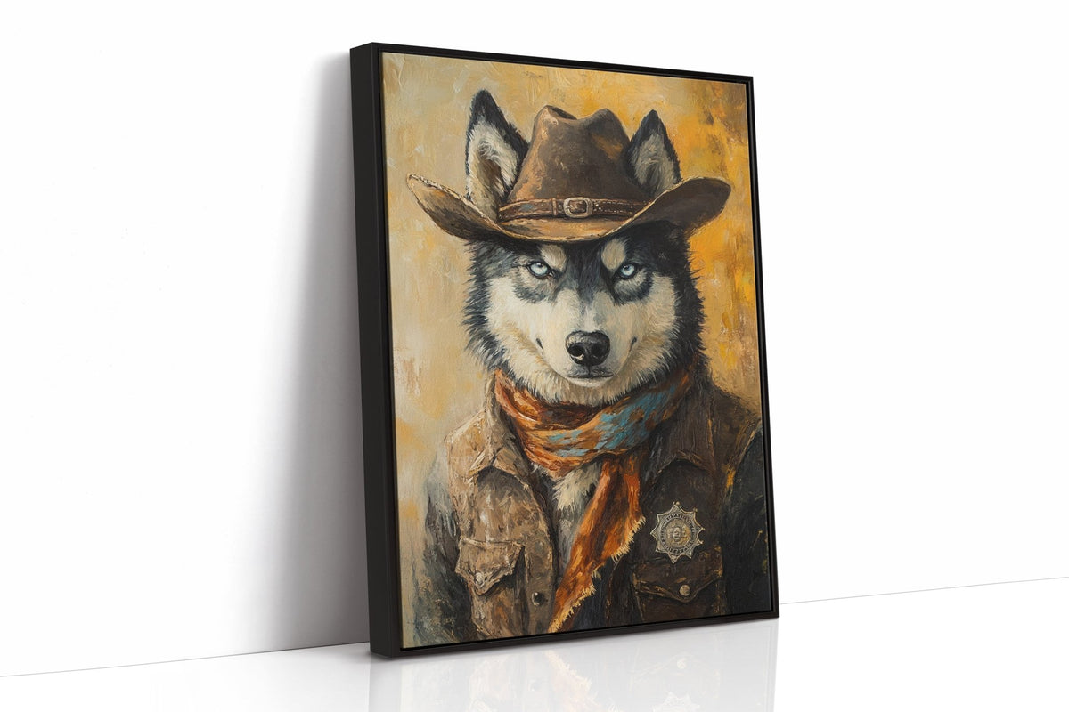 Husky Lone Howler of the West - Quarter Circle AK Boutique