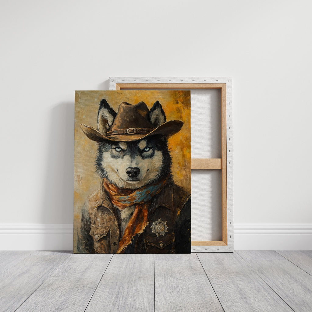 Husky Lone Howler of the West - Quarter Circle AK Boutique