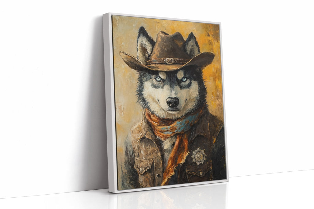 Husky Lone Howler of the West - Quarter Circle AK Boutique