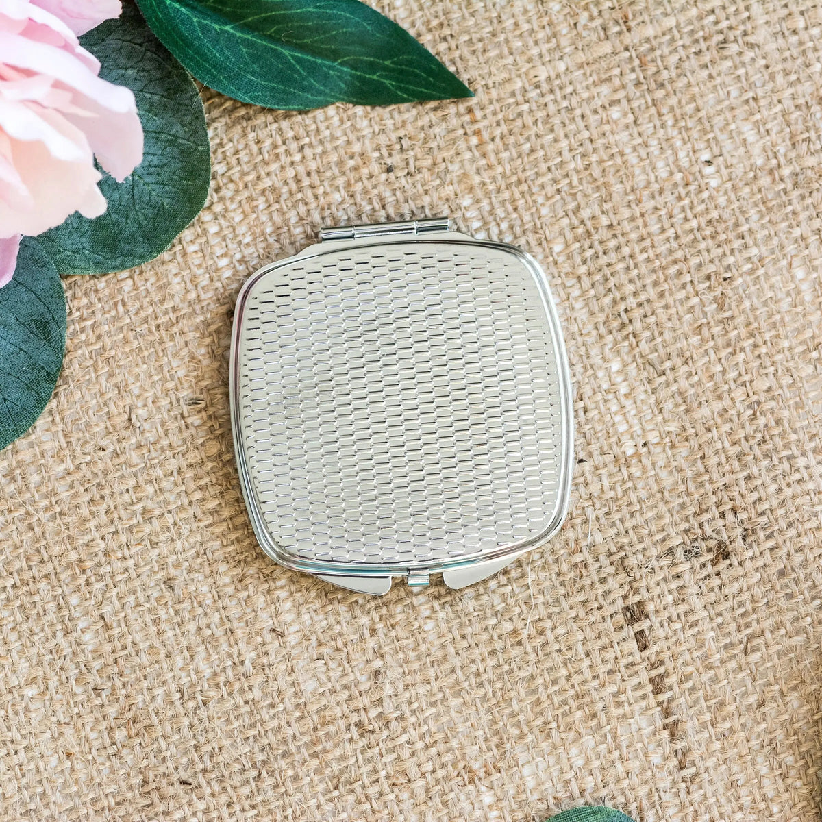 Personalized Gift for Her, Mothers Day gift, bridesmaid gifts, Birthday gift for sister, Cosmetic Mirror Black Coral Gold gifts for women