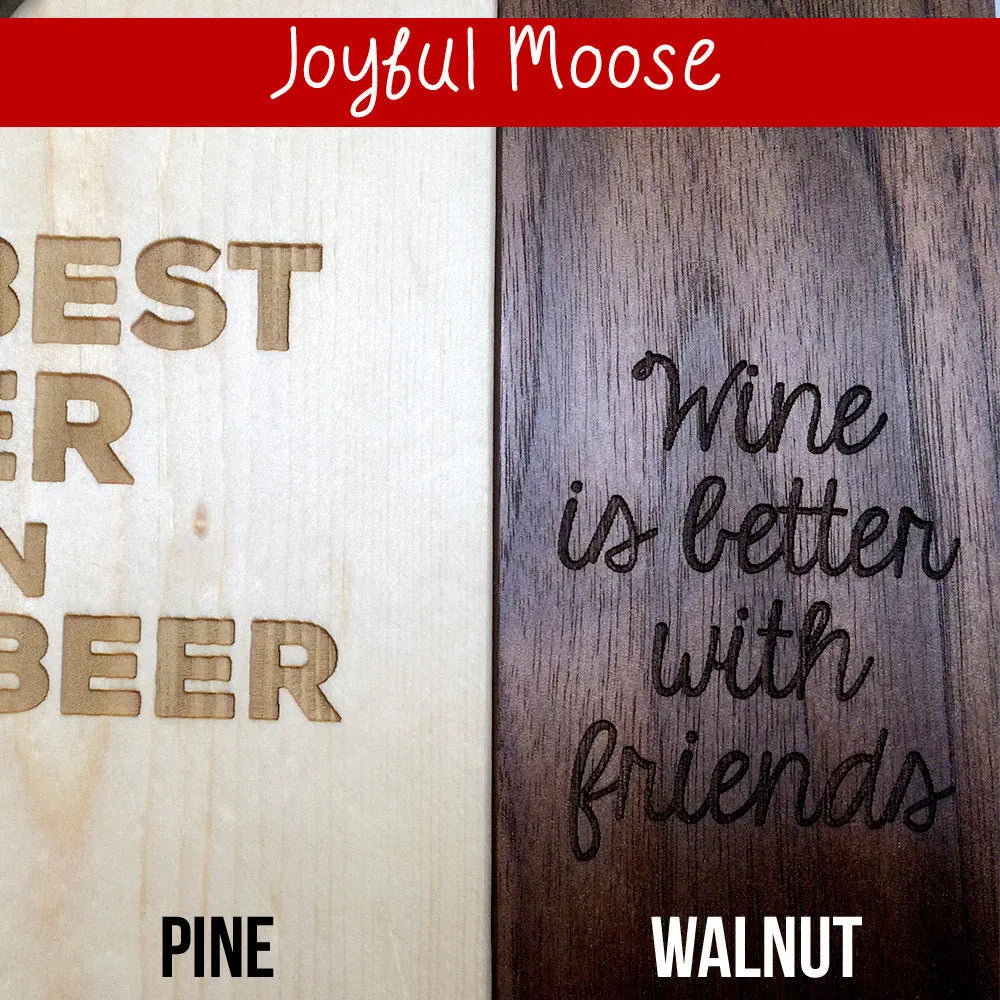 Personalized Wood Sign, Rustic Deer Hanging Beer Bottle Opener, Deer Hunting Gift for men, personalized gifts for him, dad personalized gift