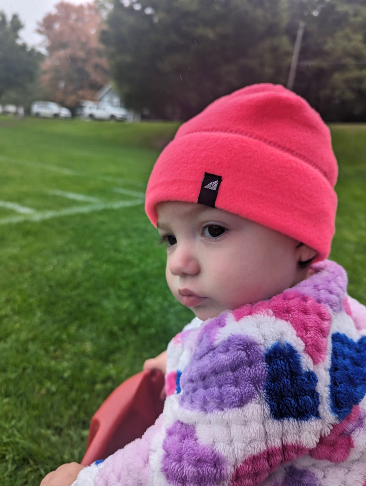 Infant Fleece Cap - Quarter Circle AK Boutique