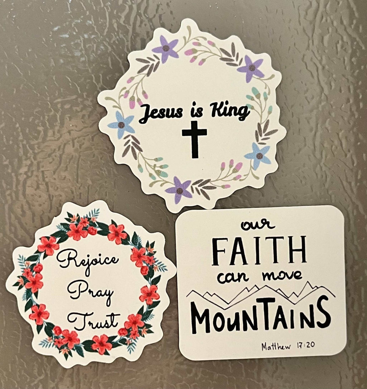 Inspiring Christian Magnets – Uplifting Home Decor - Quarter Circle AK Boutique
