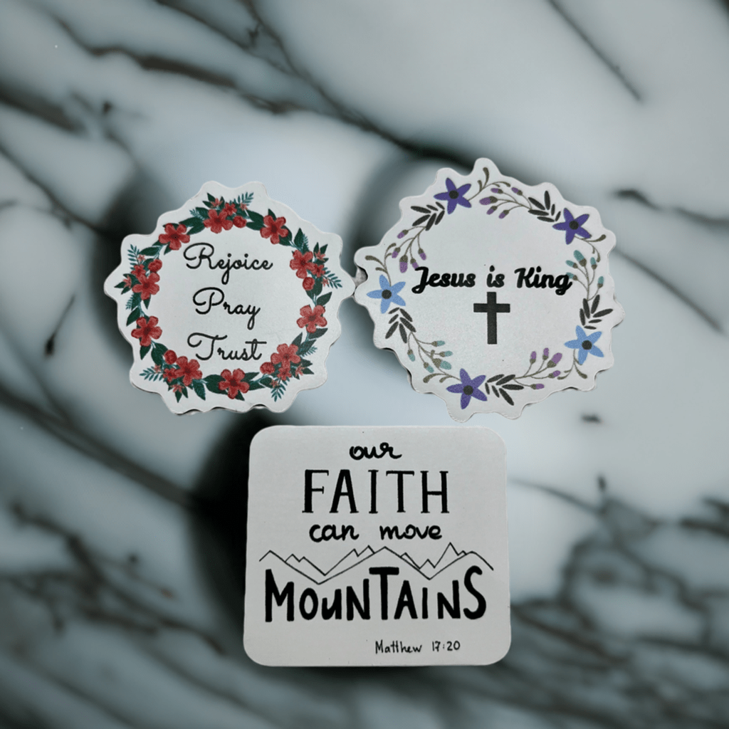 Inspiring Christian Magnets – Uplifting Home Decor - Quarter Circle AK Boutique