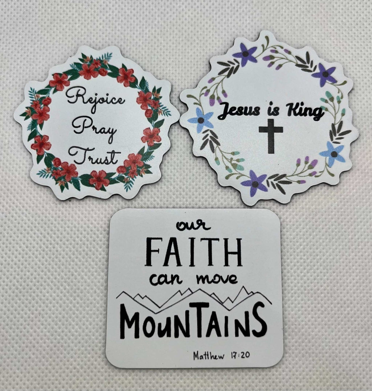 Inspiring Christian Magnets – Uplifting Home Decor - Quarter Circle AK Boutique